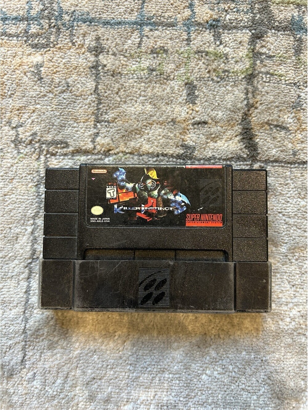 Killer Instinct (Super Nintendo, 1995) SNES Authentic Cartridge